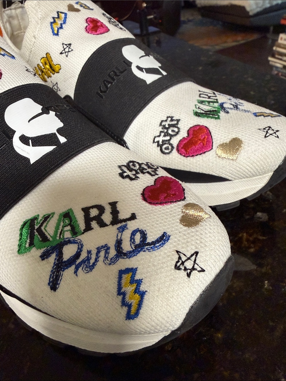 The Karl Lagerfeld Paris Mattia sneakers